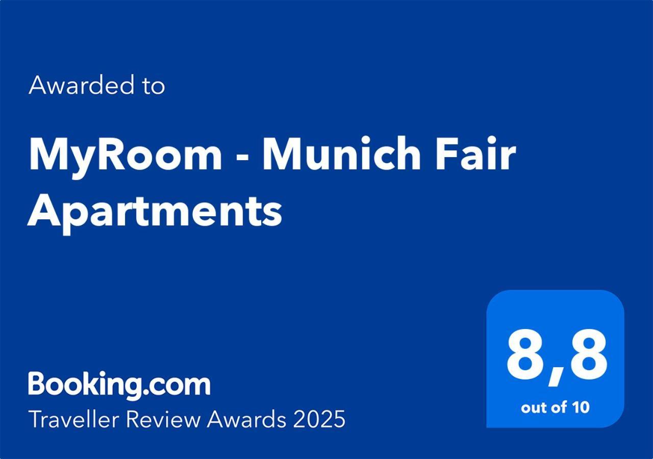 Myroom - Munich Fair Apartments Bagian luar foto